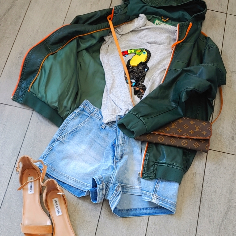 Leather jacket